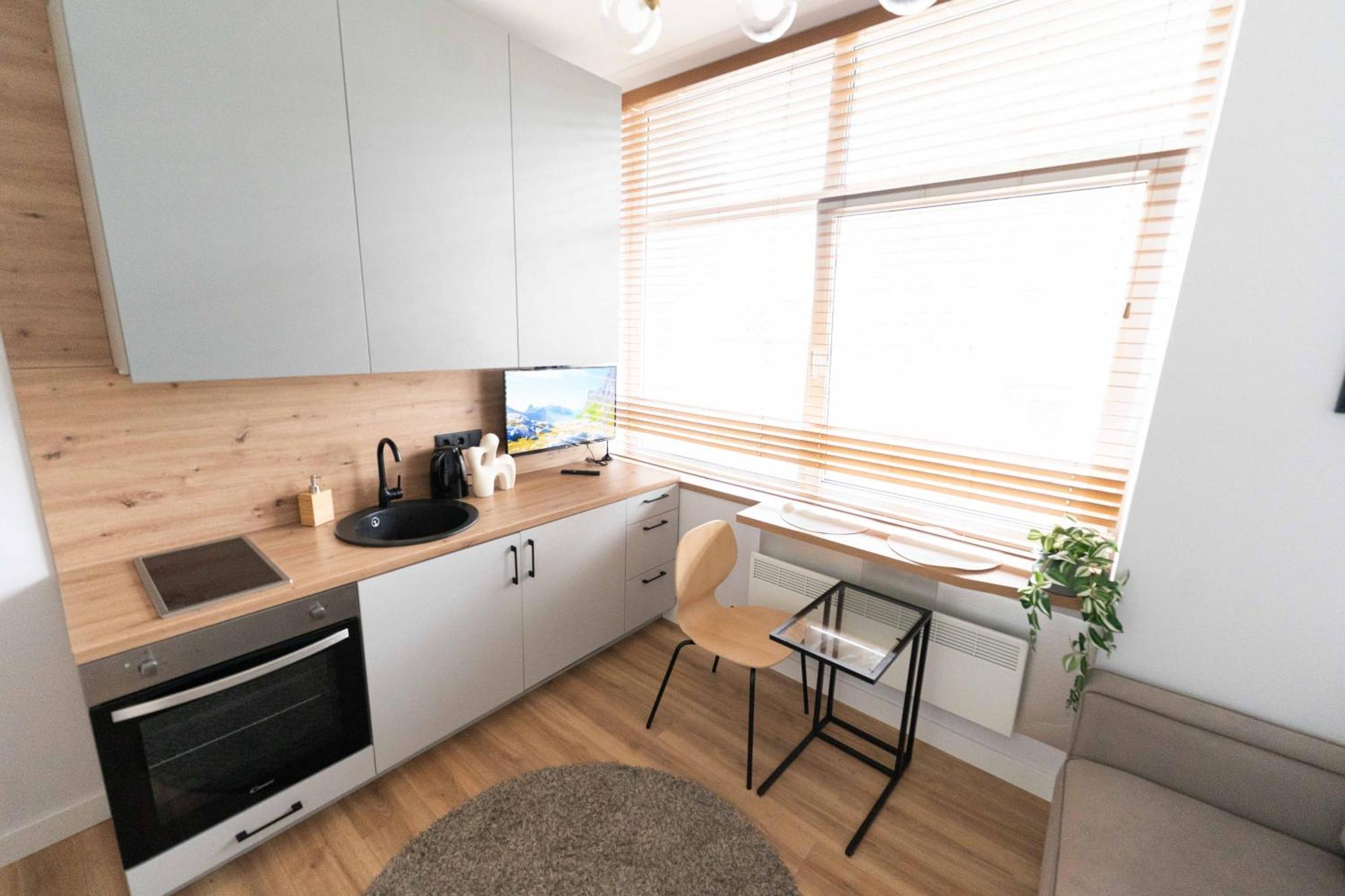 Cozy And Light Studio Apartment Near City Center 빌뉴스 외부 사진